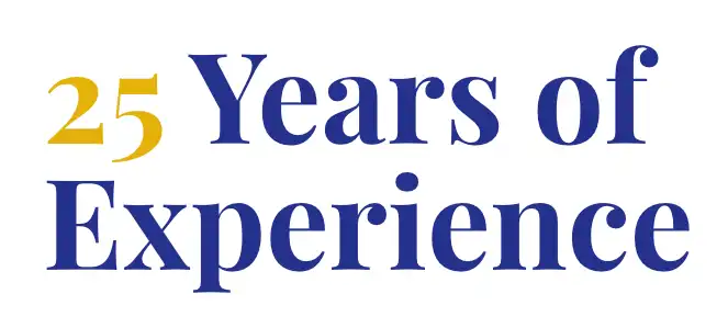 25years experience
